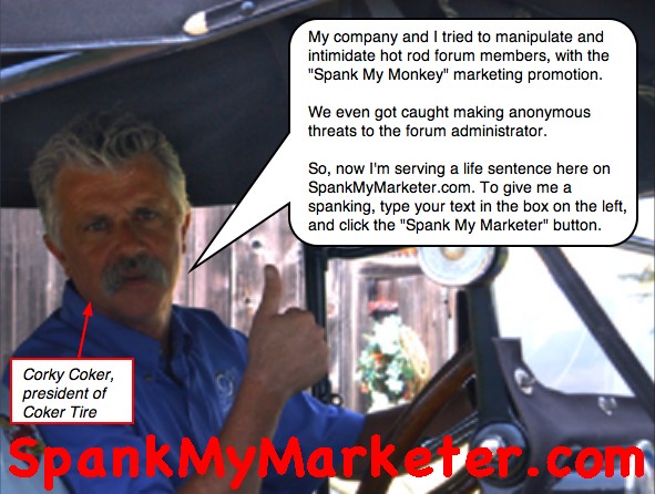 Spank Corky Coker